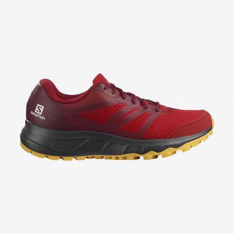 Salomon Singapore Mens Trail Running Shoes - TRAILSTER 2 Red | 19027-FDMW